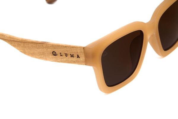 Luma Polzeath Recycled Sunglasses - Brown - Skatewarehouse.co.uk