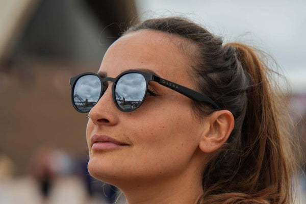 Luma St Ives Sunglasses - Black/Silver - Skatewarehouse.co.uk