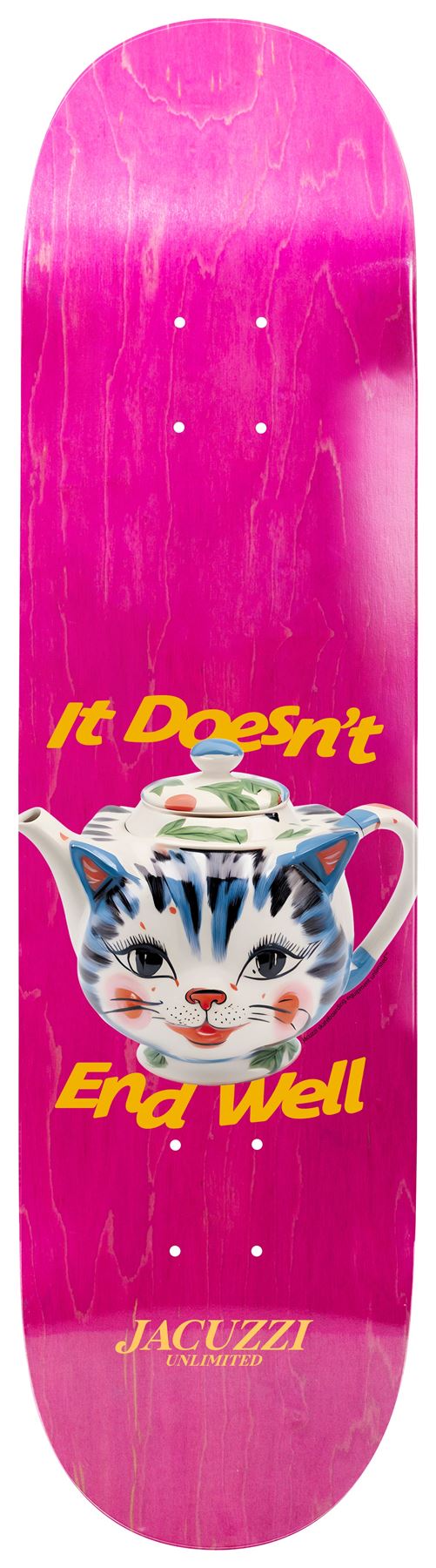 Jacuzzi Unlimited Tea Pot EX7 Pink x Venom Custom Complete Skateboard - 8.125