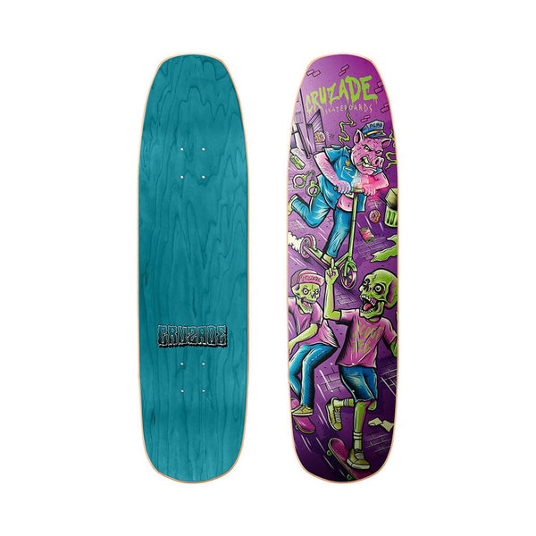 Cruzade Scootpig Cruzade Skateboard Deck - 8.5