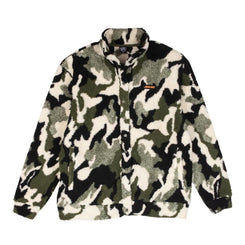 Santa Cruz Womens Jacket Montara Strip Fleece - Camo - Skatewarehouse.co.uk