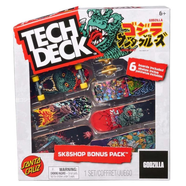 Tech Deck Godzilla Sk8shop Bonus Pack Accessories