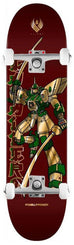 Powell Peralta FLIGHT Steve Caballero • Gundam • • Burgandy / Gold Foil x Venom Custom Complete Skateboard - 8.25" - Skatewarehouse.co.uk