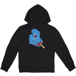 Santa Cruz Youth Hood Youth Popsicle Hand Hood - Black - Skatewarehouse.co.uk