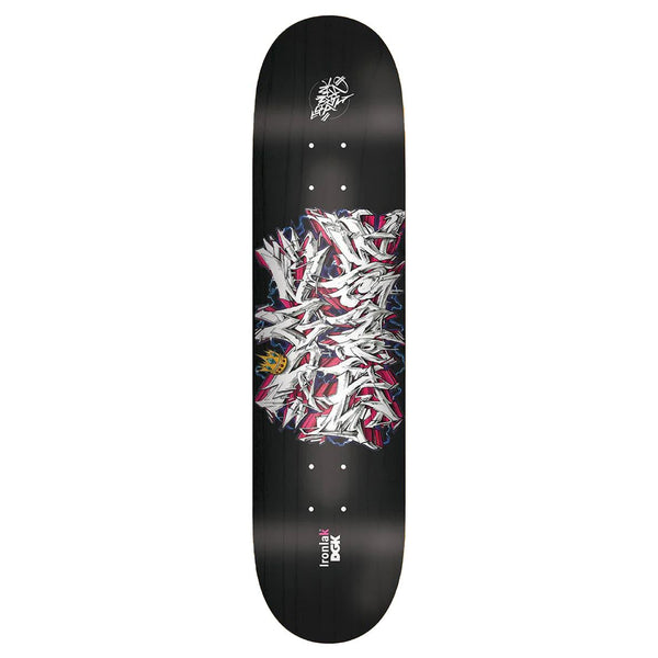 DGK x IRONLAK Volts Black Skateboard Deck - 8.25