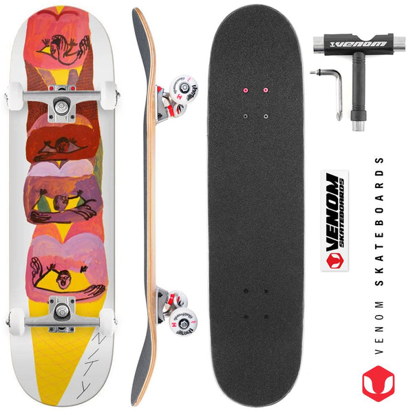 Unity Ice Cream Cone Custom Complete Skateboard - 8.25