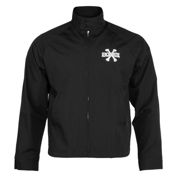 Powell-Peralta™ 'Cross Bones' Gas Jacket Black - Skatewarehouse.co.uk