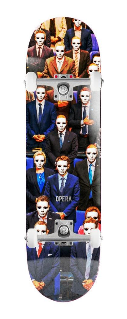 Opera Meritocracy EX7 Black x Venom Custom Complete Skateboard - 8.5"