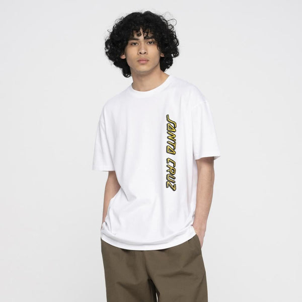 Santa Cruz T-Shirt Roskopp Break T-Shirt - White Acid Wash - Skatewarehouse.co.uk