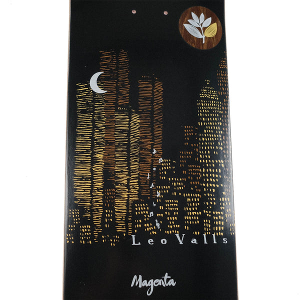 Magenta Leo Valls City Jazz Board Skateboard Deck - 8.5