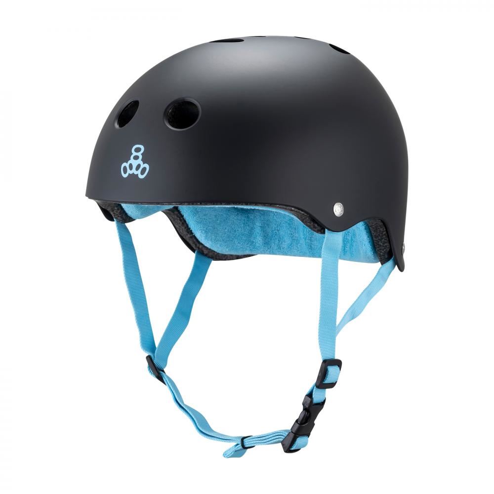 Triple Eight Helmet Certified Sweatsaver S.L.A.G. - Black
