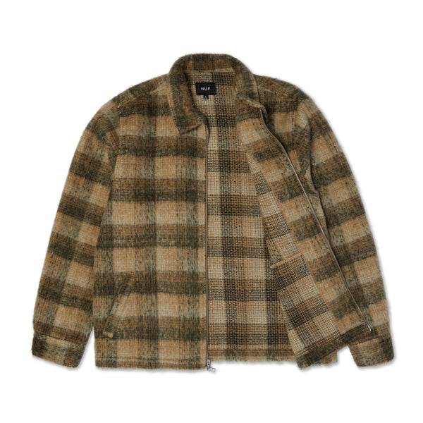 HUF Megablast Plaid Jacket (Desert) - S