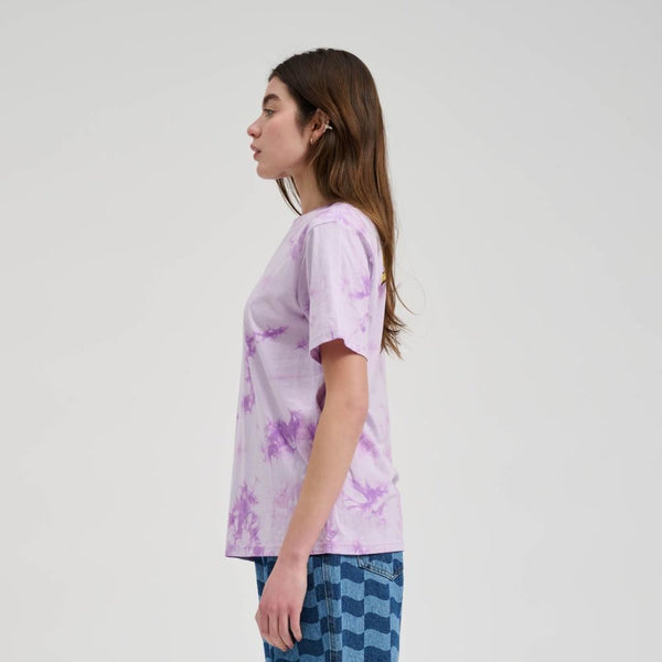 Santa Cruz Womens T-Shirt Winkowski 8Baller Surf T-Shirt - Lavender Tie Dye - Skatewarehouse.co.uk