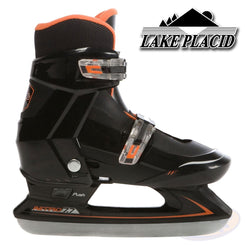 Lake Placid Nitro Ice Skates - Black - UK 2 (US 3)
