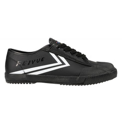 Feiyue Footwear Fe Lo 1920 Synthetic Leather Martial Arts/Gym/Lifing Shoes - Black / White - Skatewarehouse.co.uk