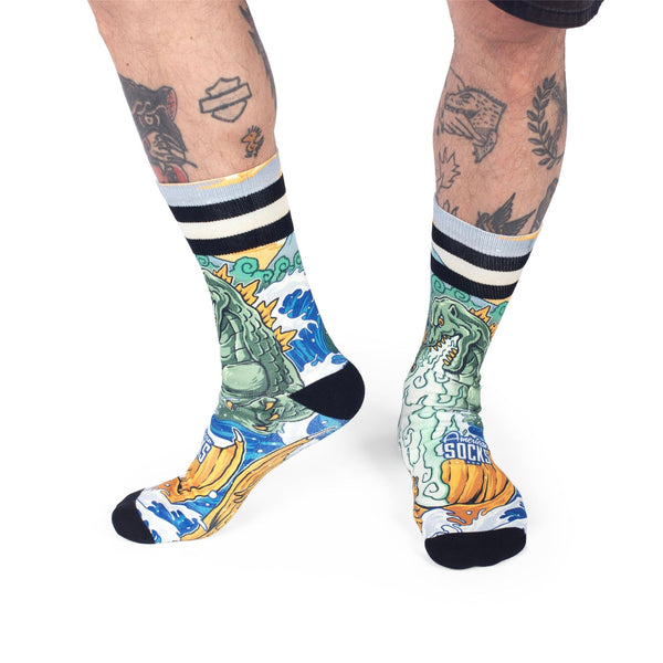 American Socks Kaiju King - Mid High Socks
