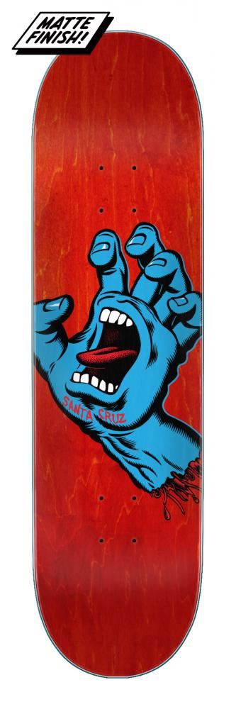 Santa Cruz Screaming Hand Red x Venom Skateboards Core Custom Complete Skateboard - 8.0 - Skatewarehouse.co.uk