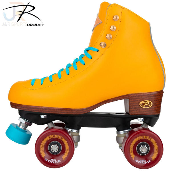 Riedell Crew - Turmeric Yellow Quad Skates