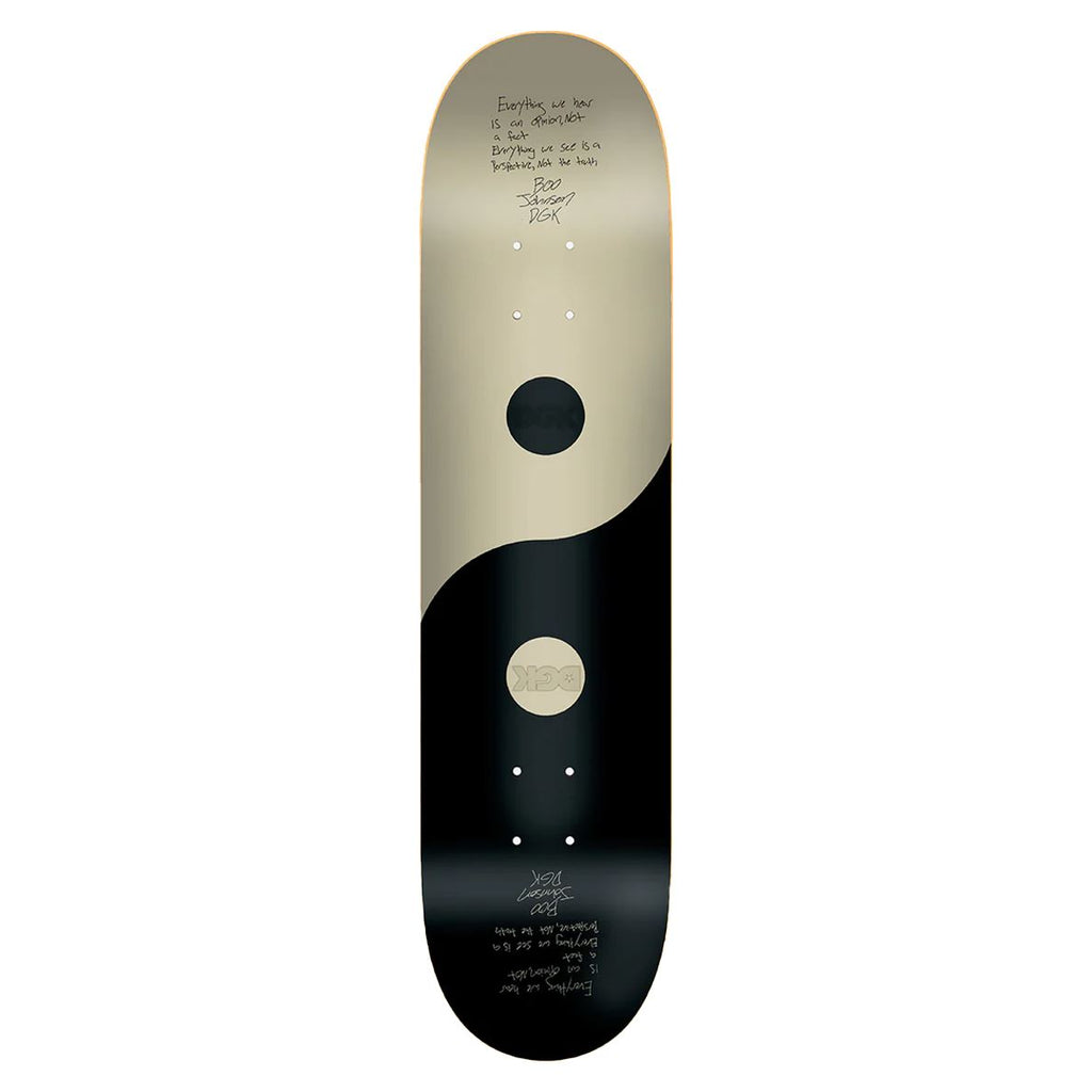 DGK Unity (Twin Tail) Boo Skateboard Deck - 8.25" - Skatewarehouse.co.uk