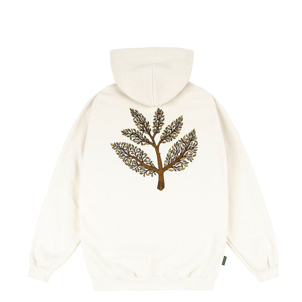 Magenta Tree Plant Hoodie Natural - Skatewarehouse.co.uk