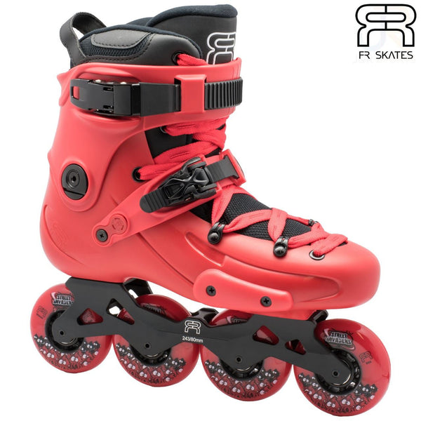 Fr Skates Fr1 80 Red Inline Skates - Skatewarehouse.co.uk