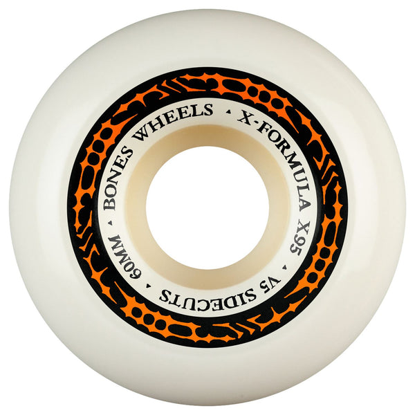 BONES X-Formula Sidecuts • • 95A • V5 Sidecut (Spring '26) Skateboard Wheels - 60mm
