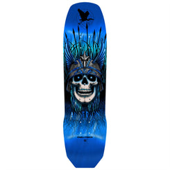 Powell Peralta Andy Anderson • Heron Skull • 7-Py Construction • Blue Foil Skateboard Deck - 8.45"