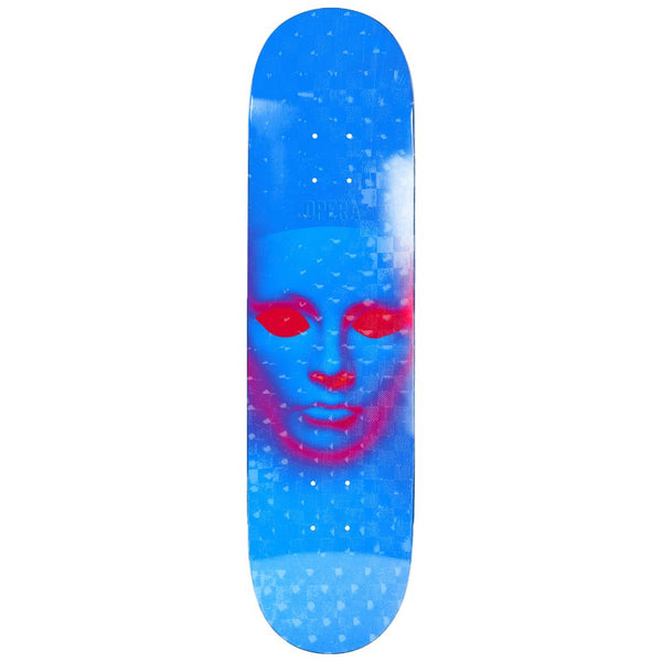 Opera Face EX7 Blue Hologrpahic Skateboard Deck - 8.25