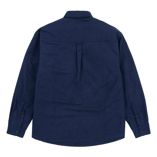 Magenta Maze Overshirt Navy - Skatewarehouse.co.uk