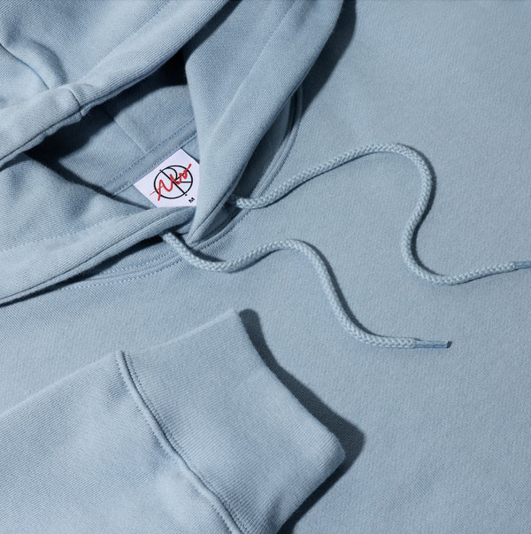 Polar Skate Co Dave Hoodie | The End (Dove Blue) - S
