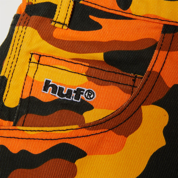 Kinda Loose Double Knee Camo Short (Lava)