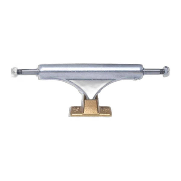 Slappy ST1 Inverted Hollow Lights / Ultra Low Kingpin Polished / Gold / Gold Skateboard Trucks - 8.5 (5.75