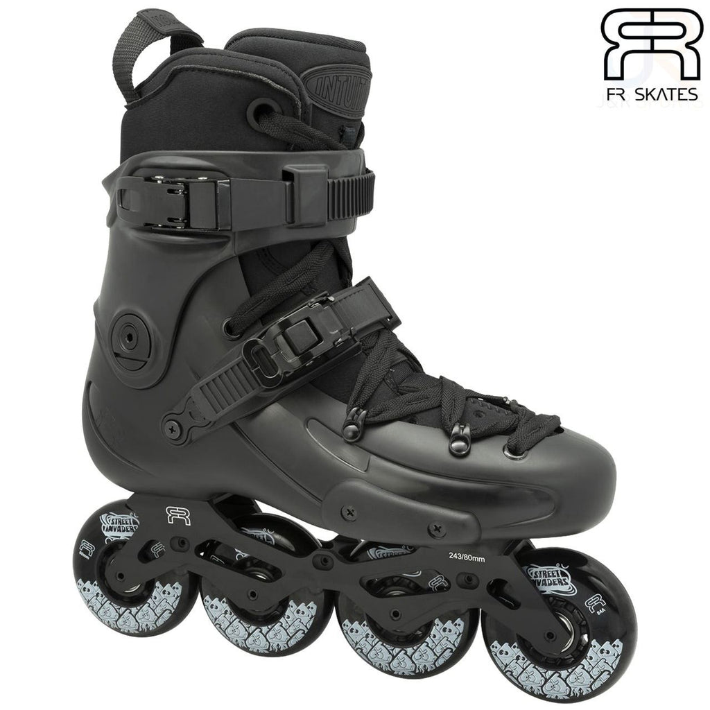 Fr Skates Fr1 80 Intuition Black Inline Skates - Skatewarehouse.co.uk