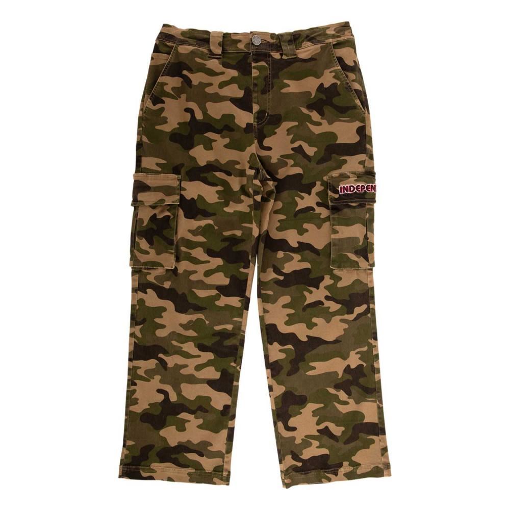 Independent Cargo Pants Groundwork - Camo - Skatewarehouse.co.uk