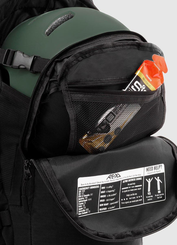 REKD Energy Guardian Backpack - Black - Skatewarehouse.co.uk
