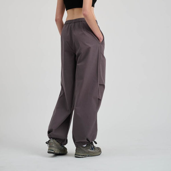 Santa Cruz Womens Pant Strip Parachute Pant - Slate Grey - Skatewarehouse.co.uk