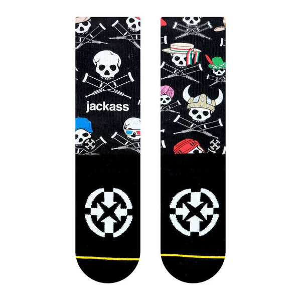 Merge4 Jackass International Classic Crew Socks - Skatewarehouse.co.uk