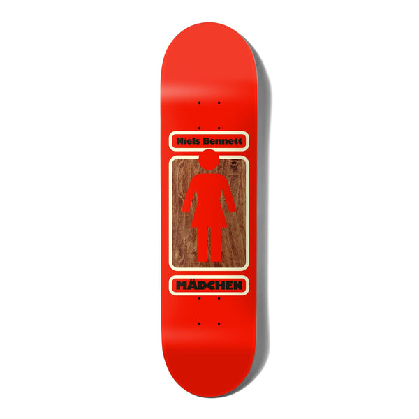 Girl Til W41 Niels Bennett Skateboard Deck - 8.125