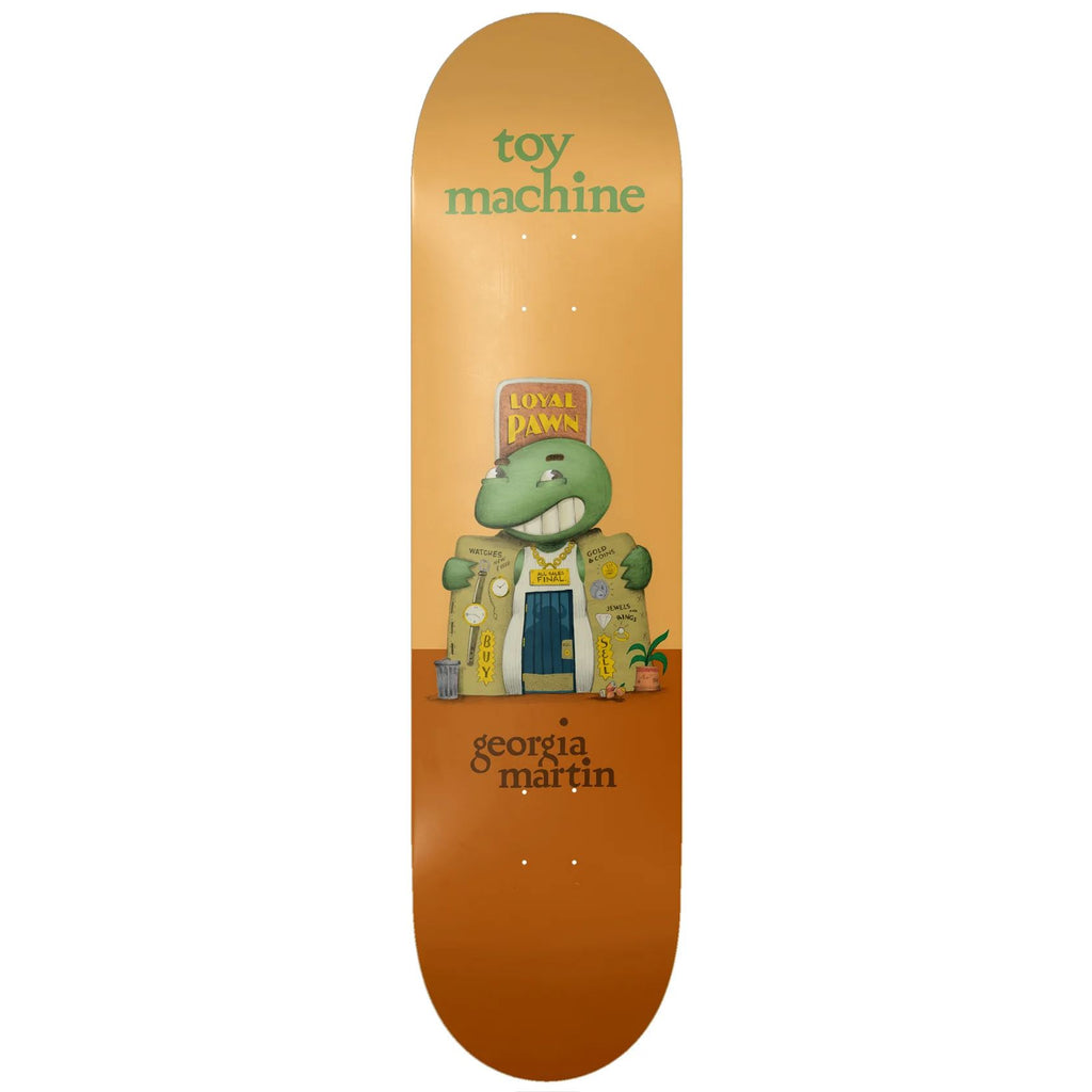 Toy Machine Georgia Martin 'Roadside' Skateboard Deck - 8.25" - Skatewarehouse.co.uk