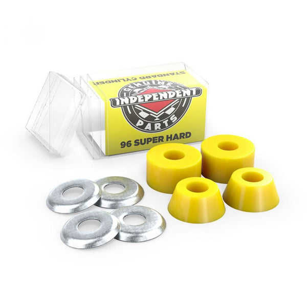 Indy Bushings Standard Cylinder Super Hard96 - Yellow - Skatewarehouse.co.uk