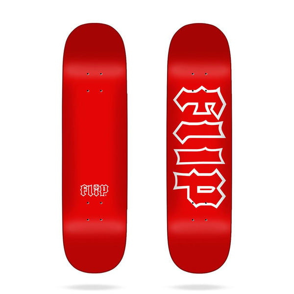 Flip Team Cancelled Dipped Redout Flip Skateboard Deck - 8.0