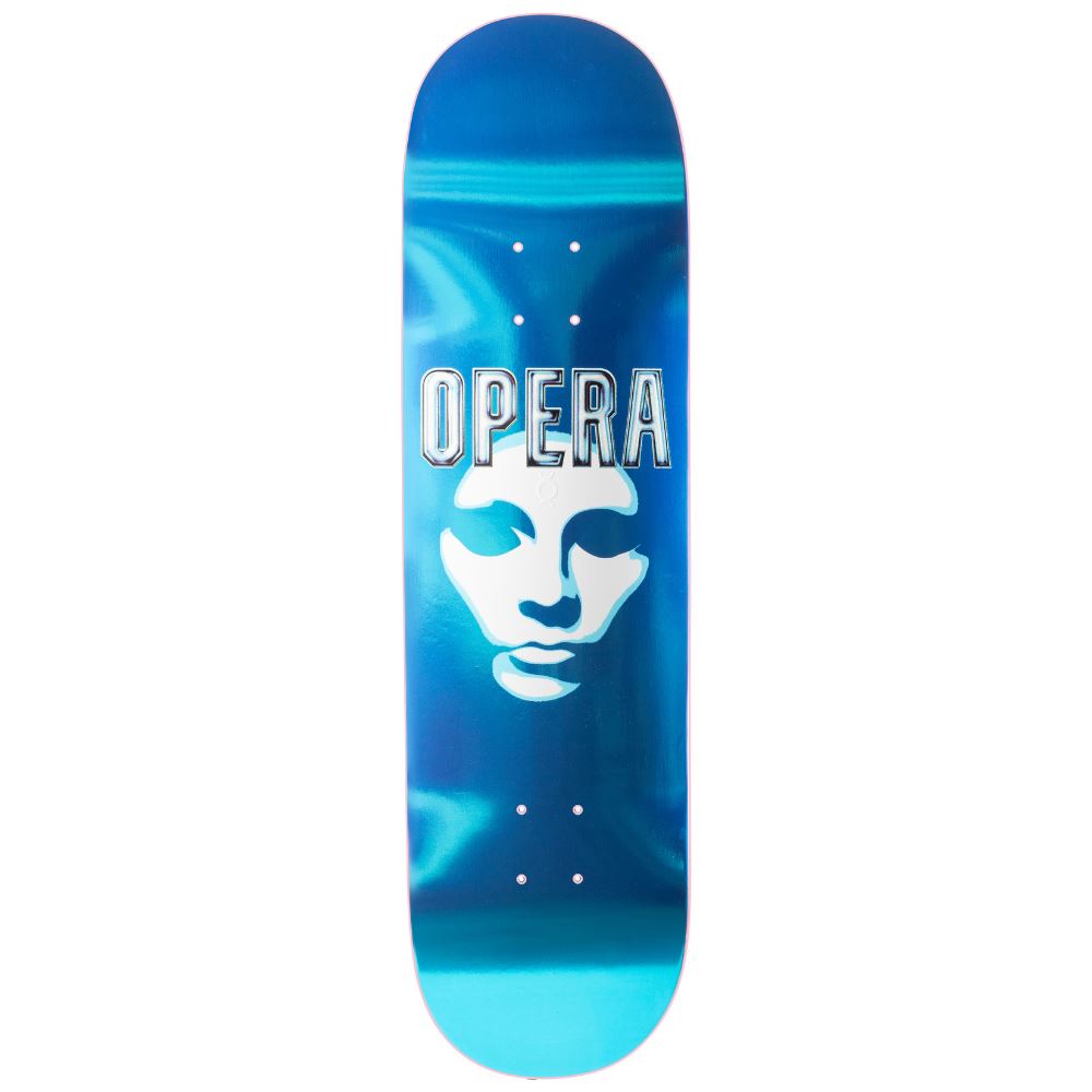 Opera Mask Logo - Ex7 Multi Skateboard Deck - 8.5"