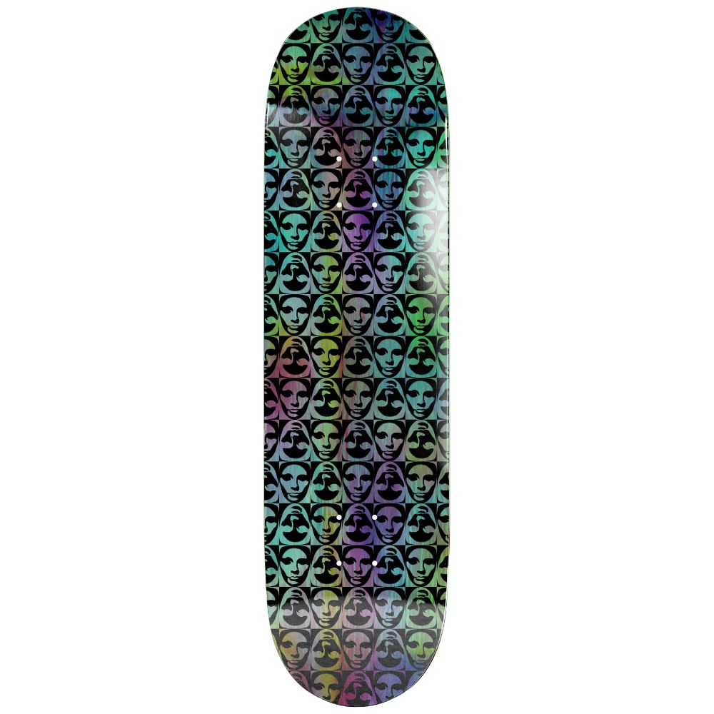 Opera Transition Symmetrical EX7 Purple / Green Skateboard Deck - 8.5"