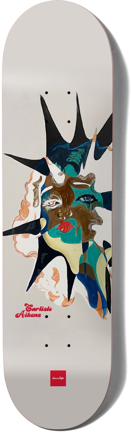 Chocolate L8RGRL Carl Aikens x Venom Custom Complete Skateboard - 8.5