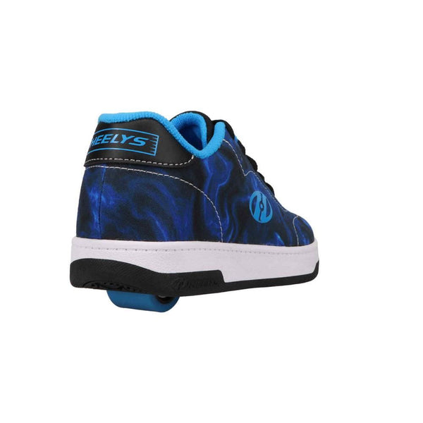 Heelys Sleek  - Black / Dark Blue - Skatewarehouse.co.uk