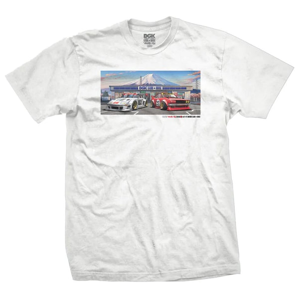 DGK x Kaido House 'Konbini' Tee White - Skatewarehouse.co.uk