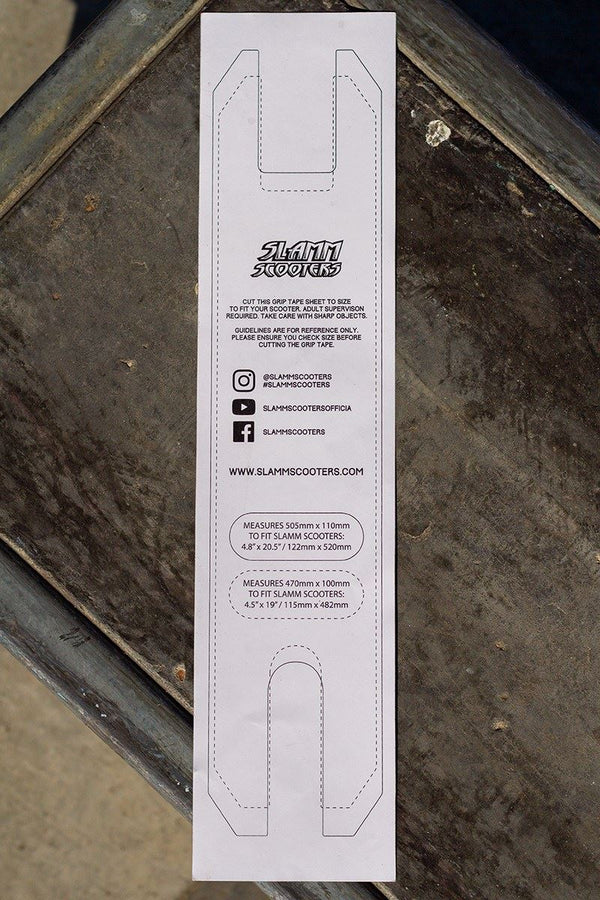 Slamm Scooter Grip Tape - Arrow - Skatewarehouse.co.uk