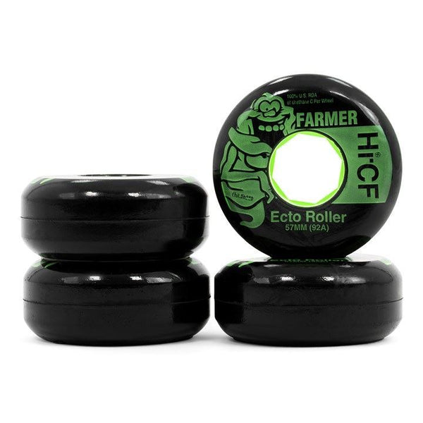 Red Eye Childhood Farmer Inline Skate Wheels - Black