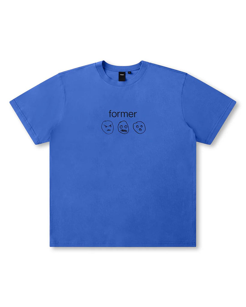 Oscillating T-Shirt (Washed Cobalt)