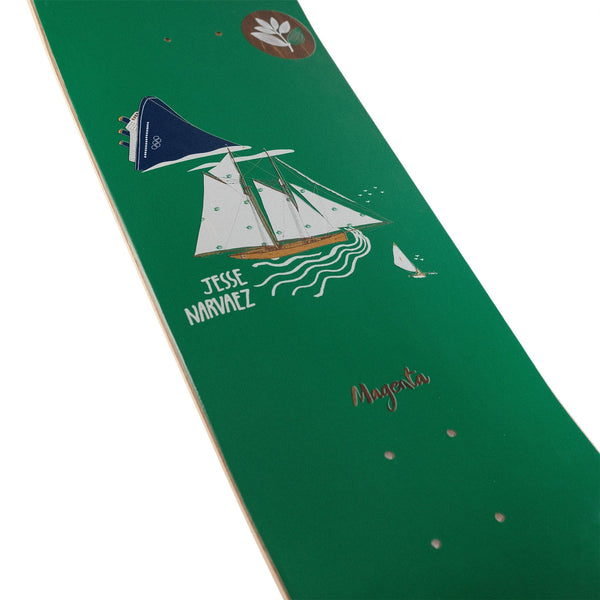 Magenta Jesse Narvaez Nautic Series Skateboard Deck - 8.4
